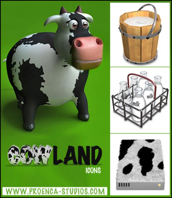 CowLand Icons by Proenca