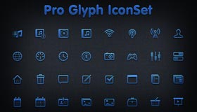Pro Glyph Iconset by Umar123