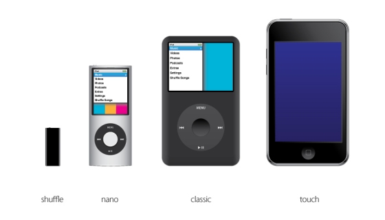 iPod Vector Icons