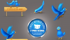 Tweet My Web Icons