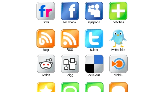 Large Icons Social