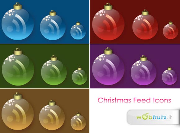 Christmas Feed Icons by Webfruits