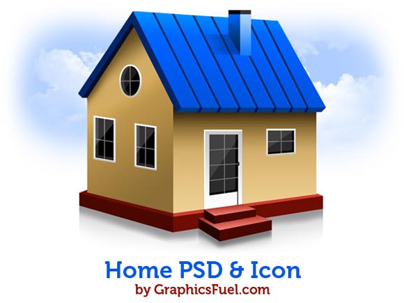 Home PSD & Icons