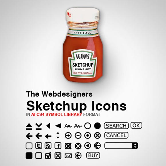The Webdesigner Sketchup Icons
