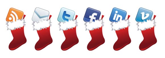 Free Holiday Social Media Icon Set