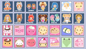 50 Kawaii Icons by A-Little-Kitty