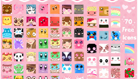 70 Free Icons by Miemie-Chan3