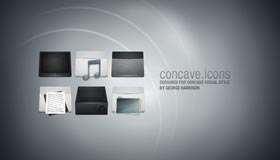 Concave Icons by Gakuseisean