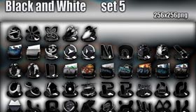 Black and White set 5 by Xylomon