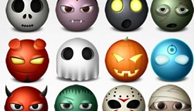 Happy Halloween Icons by Arrioch