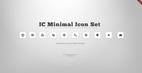IC Minimal Icon Set Batch 2 by Cjosh
