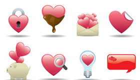 Heart Style Icons