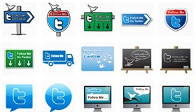 50 Free Twitter Icons